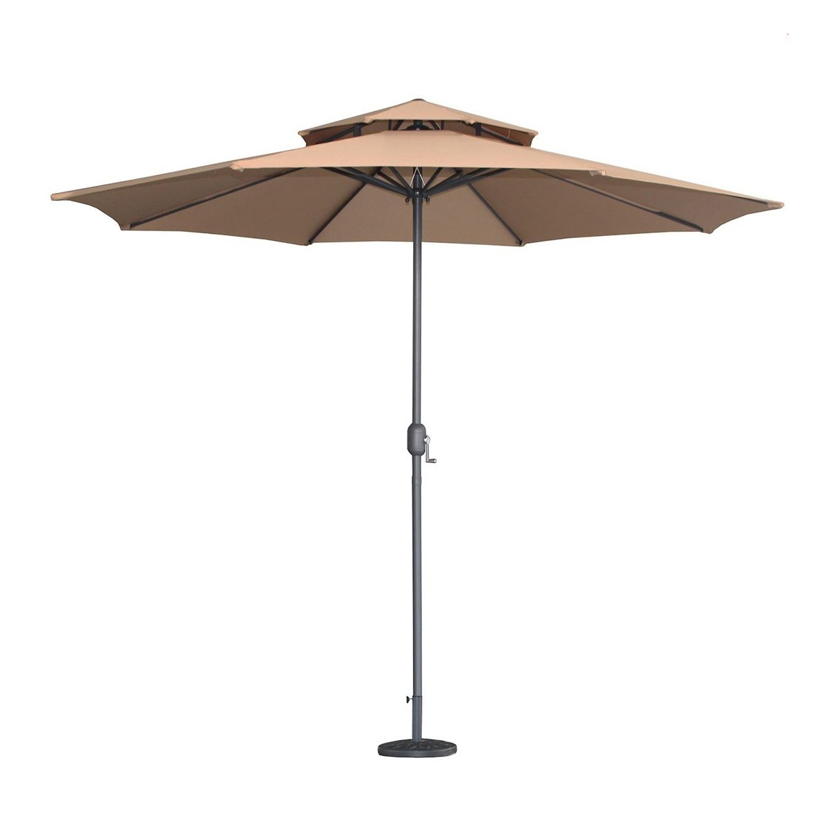 مظلة حدائق خارجية فاخرة بطبقتين - حماية مثالية وأناقة تدوم جملي 