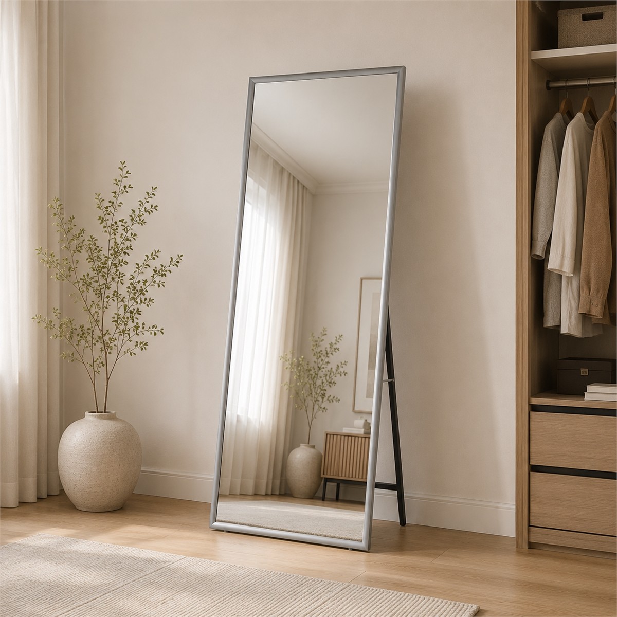 مراية ستاند 70*180 M10 GREY مراية ستاند 70*180 M10 GREY