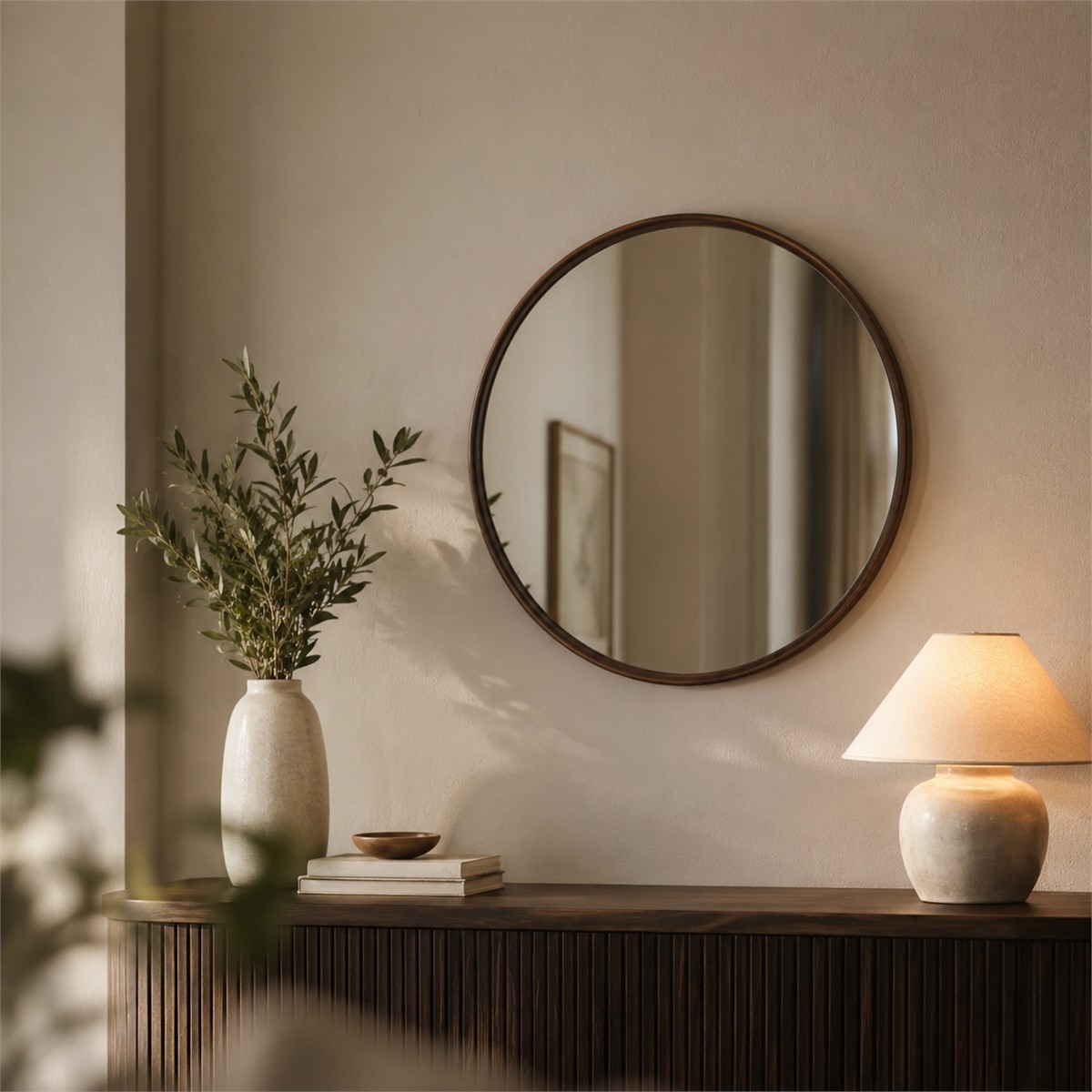 مراية دائري 70*70 M50 BROWN مراية دائري 70*70 M50 BROWN