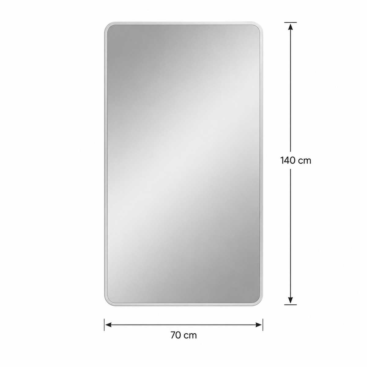 مراية A-888 SILVER 70*140 مراية A-888 SILVER 70*140