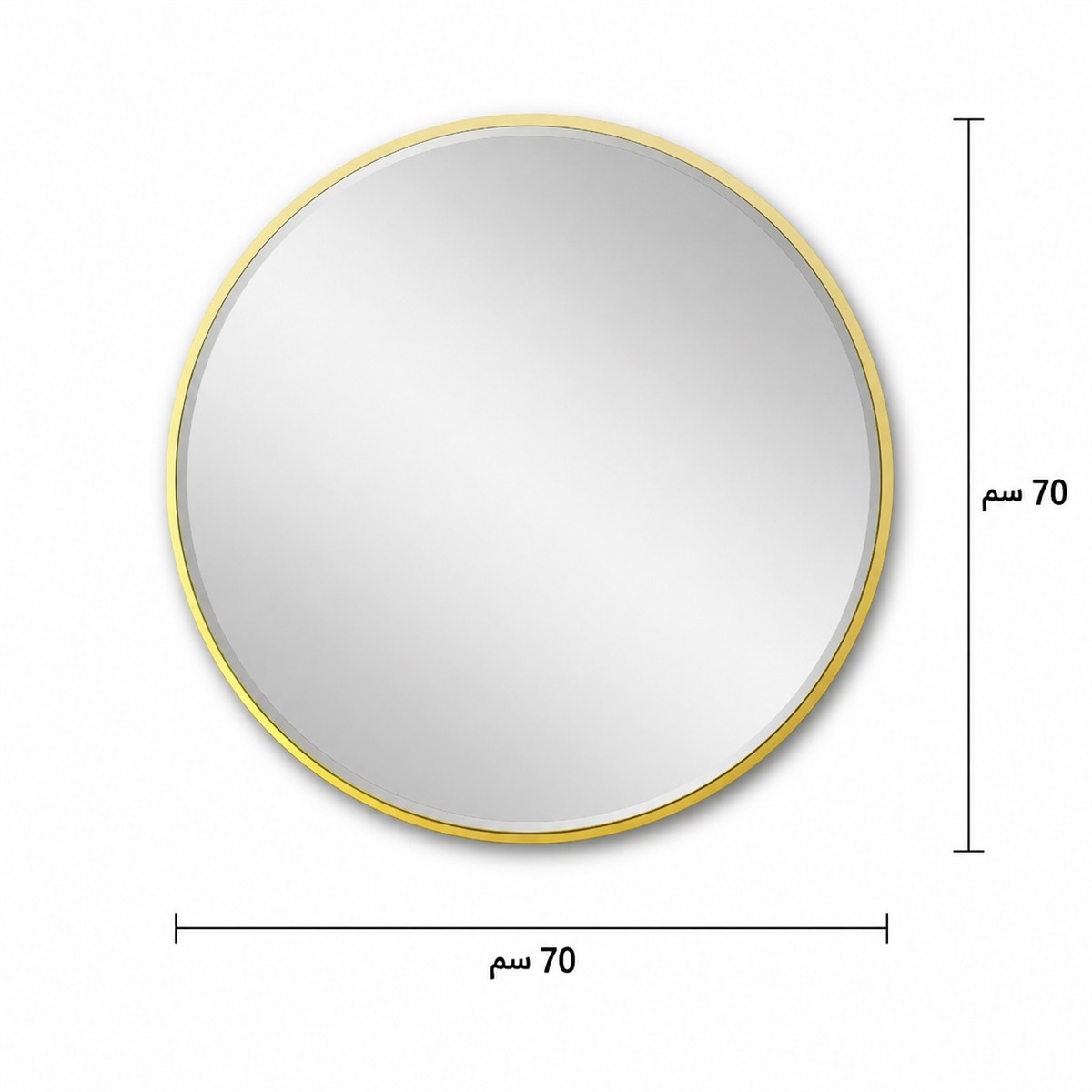 مراية A-666 GOLD 70*70 مراية A-666 GOLD 70*70