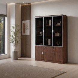 دولاب ملفات 3باب OW-110 LIGHT WALNUT(l.brown)
