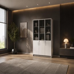 دولاب ملفات 3باب OW-11 WHITE&GREY