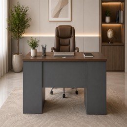 مكتب مقاس 1.40 OT-6604 D.BROWN ( d.eucalyptus)