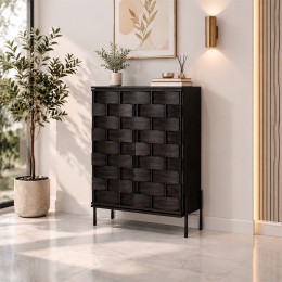 دولاب جزمه ماليزي 2باب SC301 WALNUT