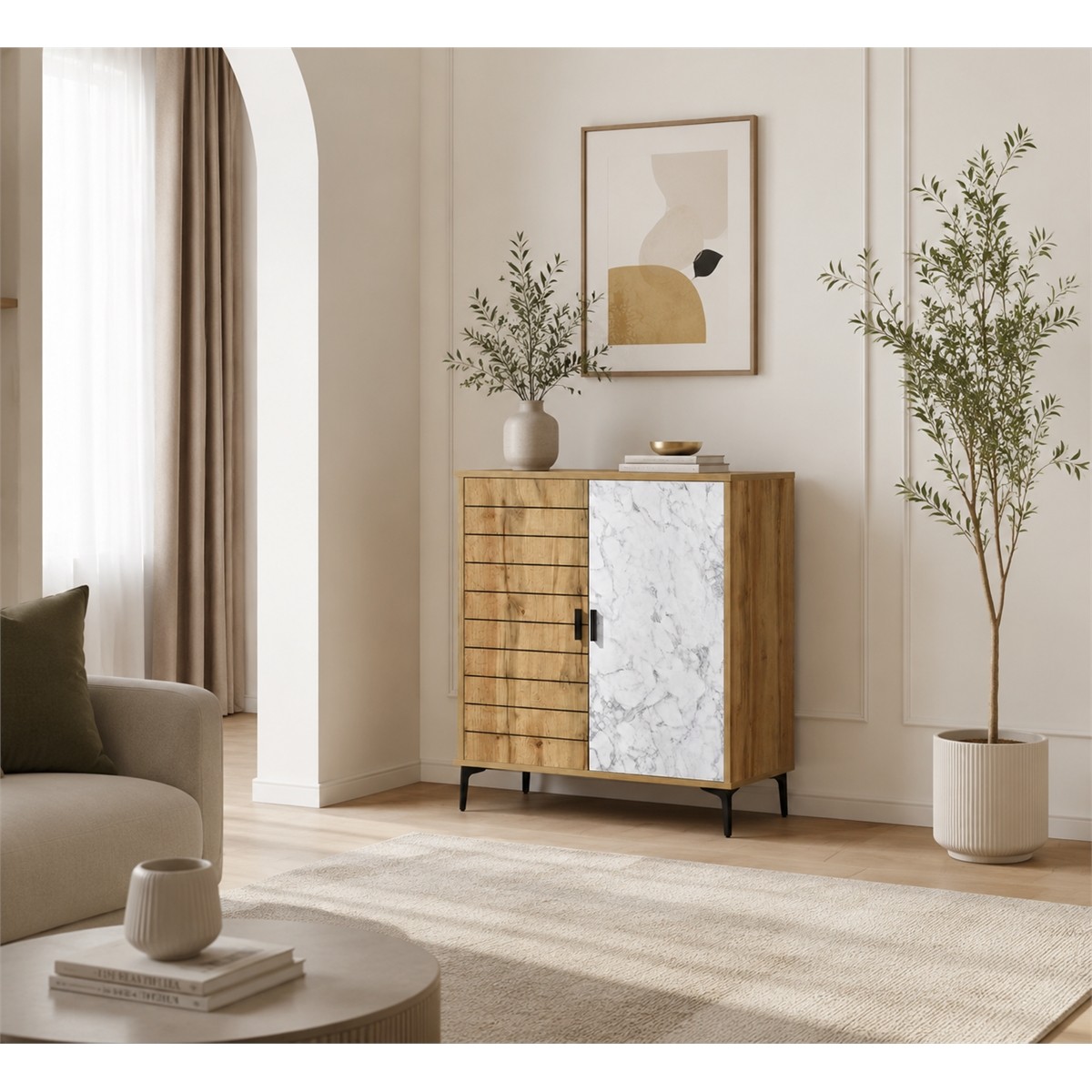 دولاب جزمه ماليزي 80 سم SC-401 W.M.WHITE