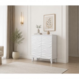 دولاب جزمه ماليزي 76سم SC-050 WHITE