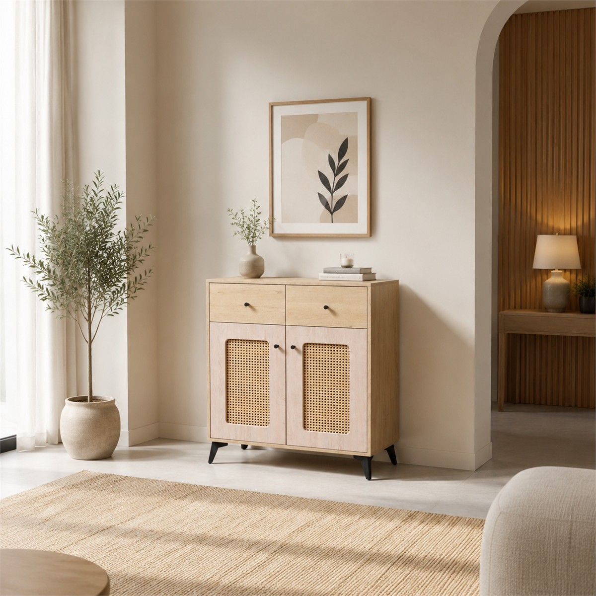 دولاب متعدد الاغراض 80 سم SC-32 WOOD