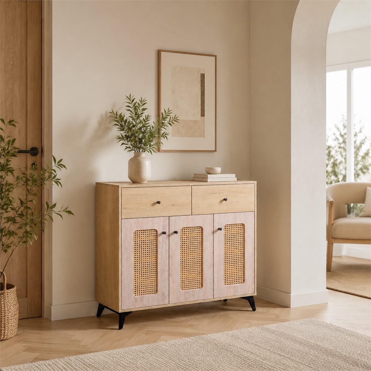 دولاب متعدد الاغراض 100 سم SC-32 WOOD