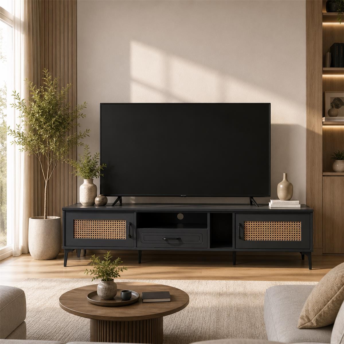 طاوله بلازمه ماليزي 200سم TV-040 DARK GREY طاوله بلازمه ماليزي 200سم TV-040 DARK GREY