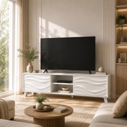 طاوله بلازمه ماليزي 140سم TV-050 WHITE
