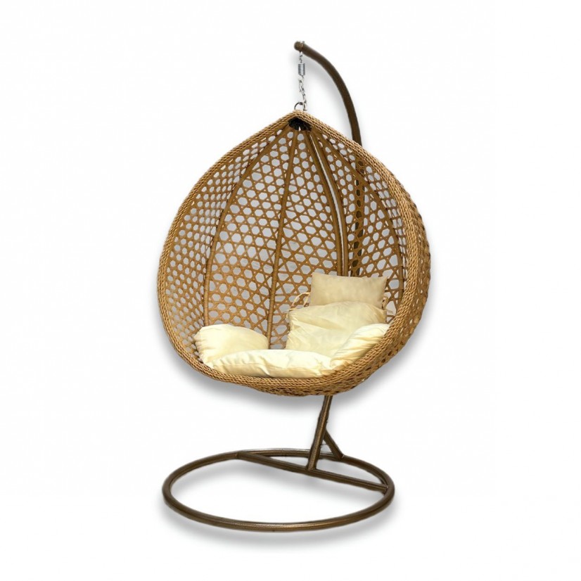 كرسي مرجوحة "أوركيد" (Orchid Swing Chair) - تصميم الدمعة الأنيق للاسترخاء التام