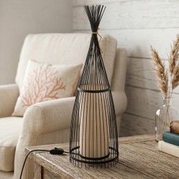 أباجورة "لاين" الهندسية - إضاءة دافئة بتصميم عصري