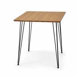 طاوله كافيه مربع CT-1 BROWN 70*70