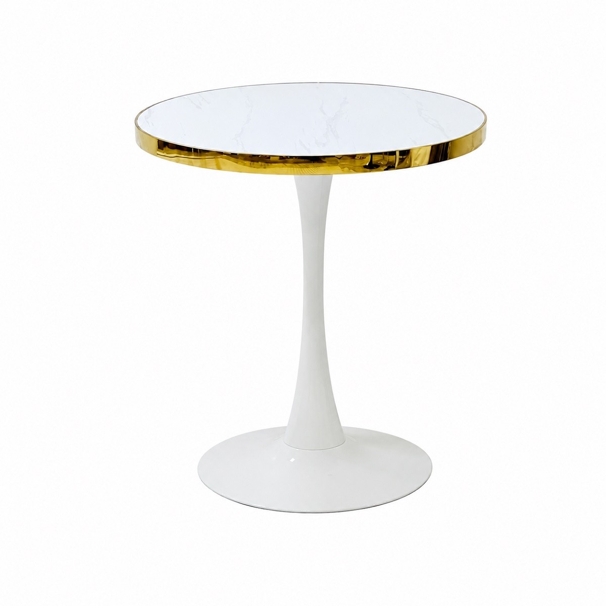 طاوله كافيه دايري K04 WHITE GOLD 70*70