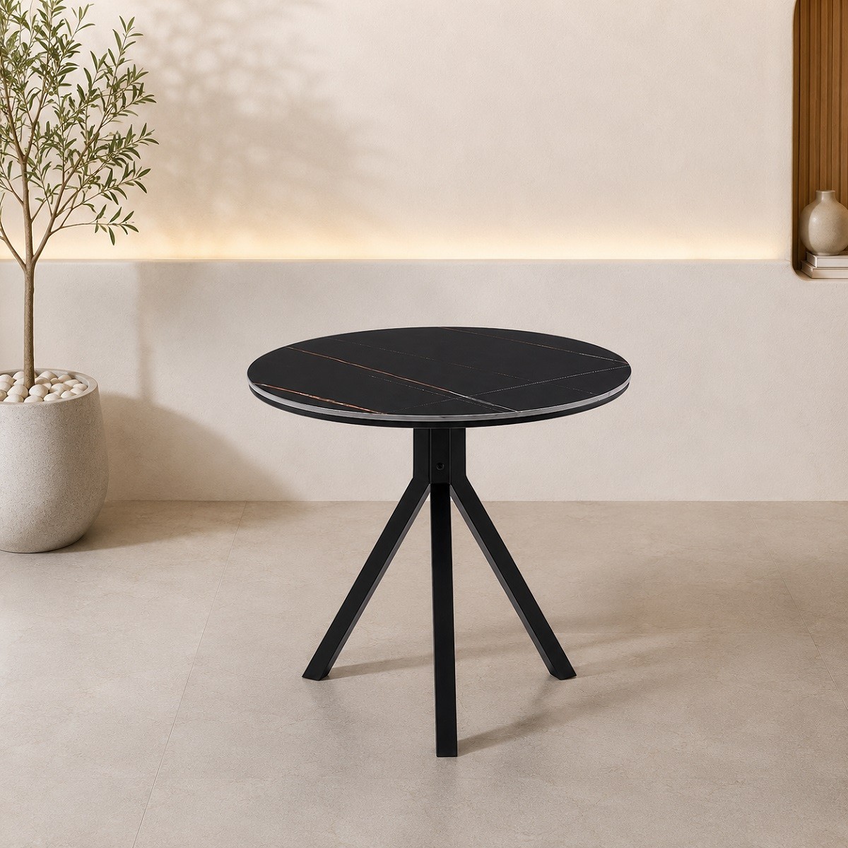 طاوله كافيه دايري SHT-226 BLACK 70*70