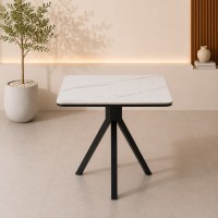 طاوله كافيه مربع SHT-227 WHITE 70*70