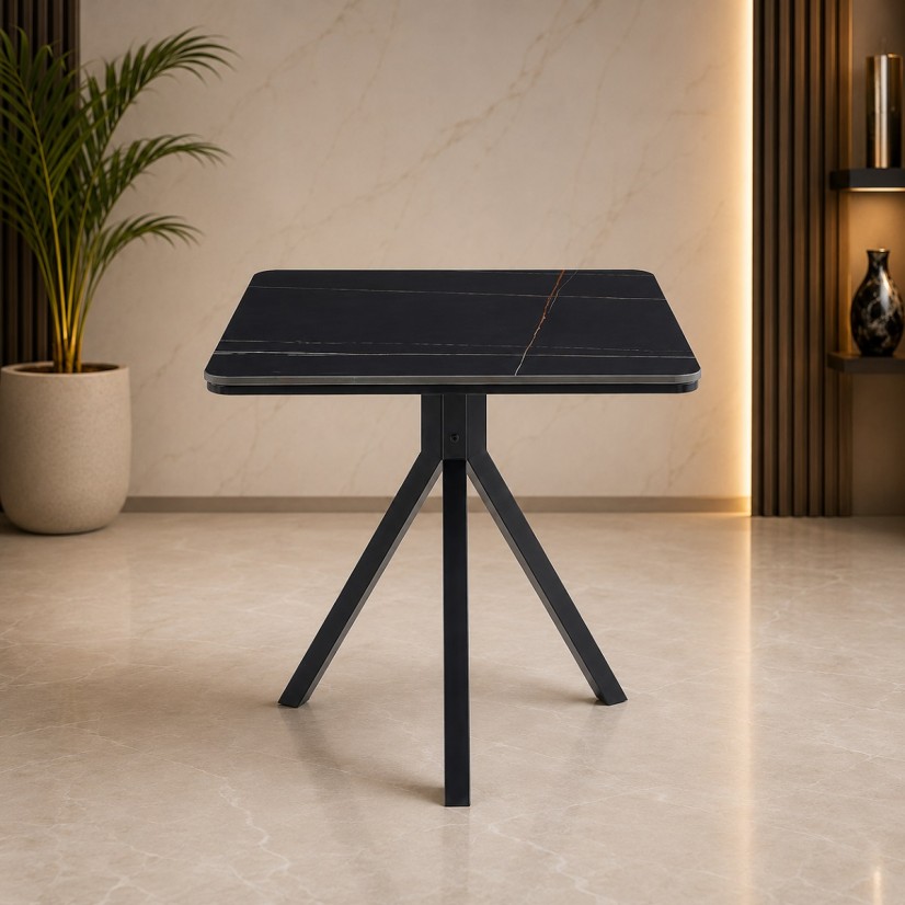 طاوله كافيه مربع SHT-227 BLACK 70*70