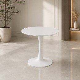 طاوله كافيه دائري 70*70 3360 WHITE