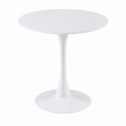 طاوله كافيه دائري 80*80 3361 WHITE