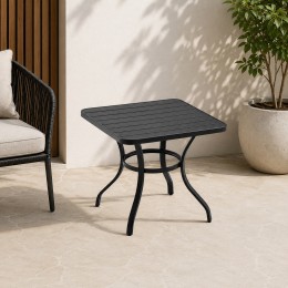 طاوله كافيه مربع F08 BLACK 70*70