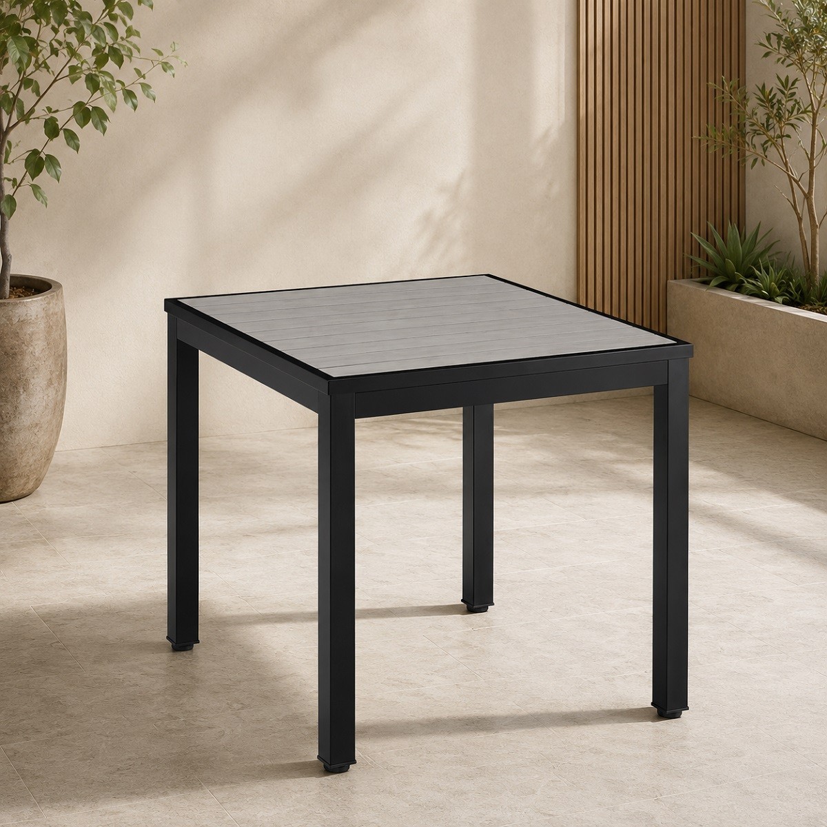 طاوله كافيه مربع F13 GREY 70*70