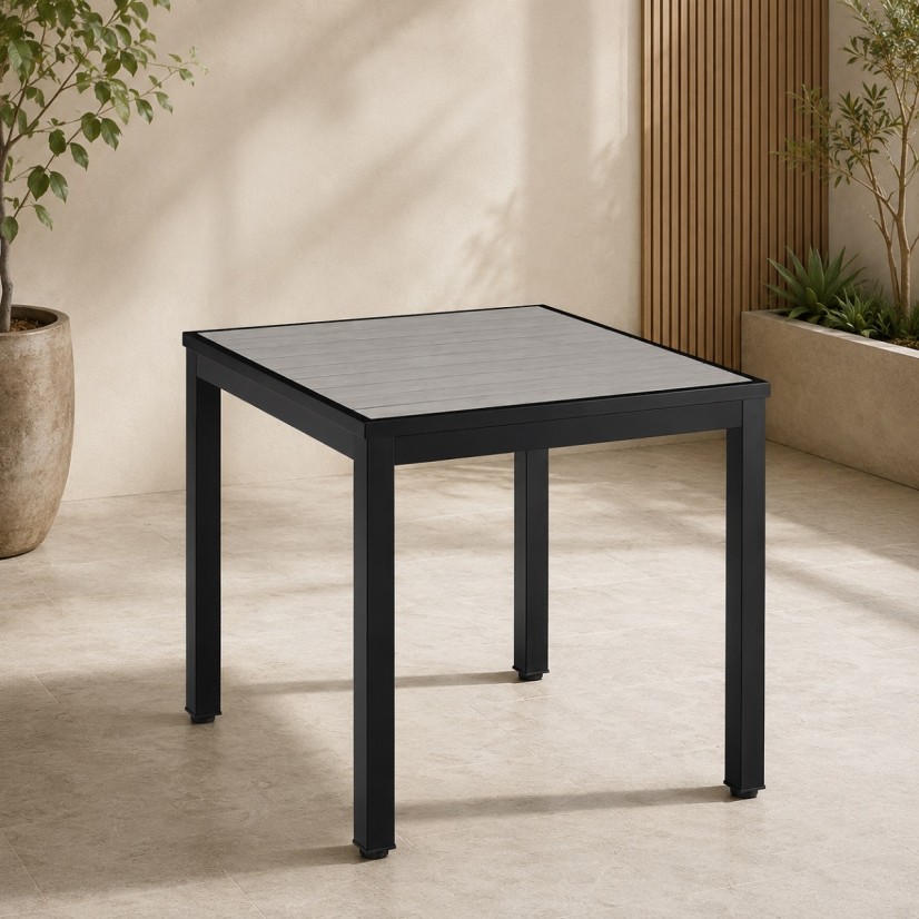 طاوله كافيه مربع F13 GREY 70*70