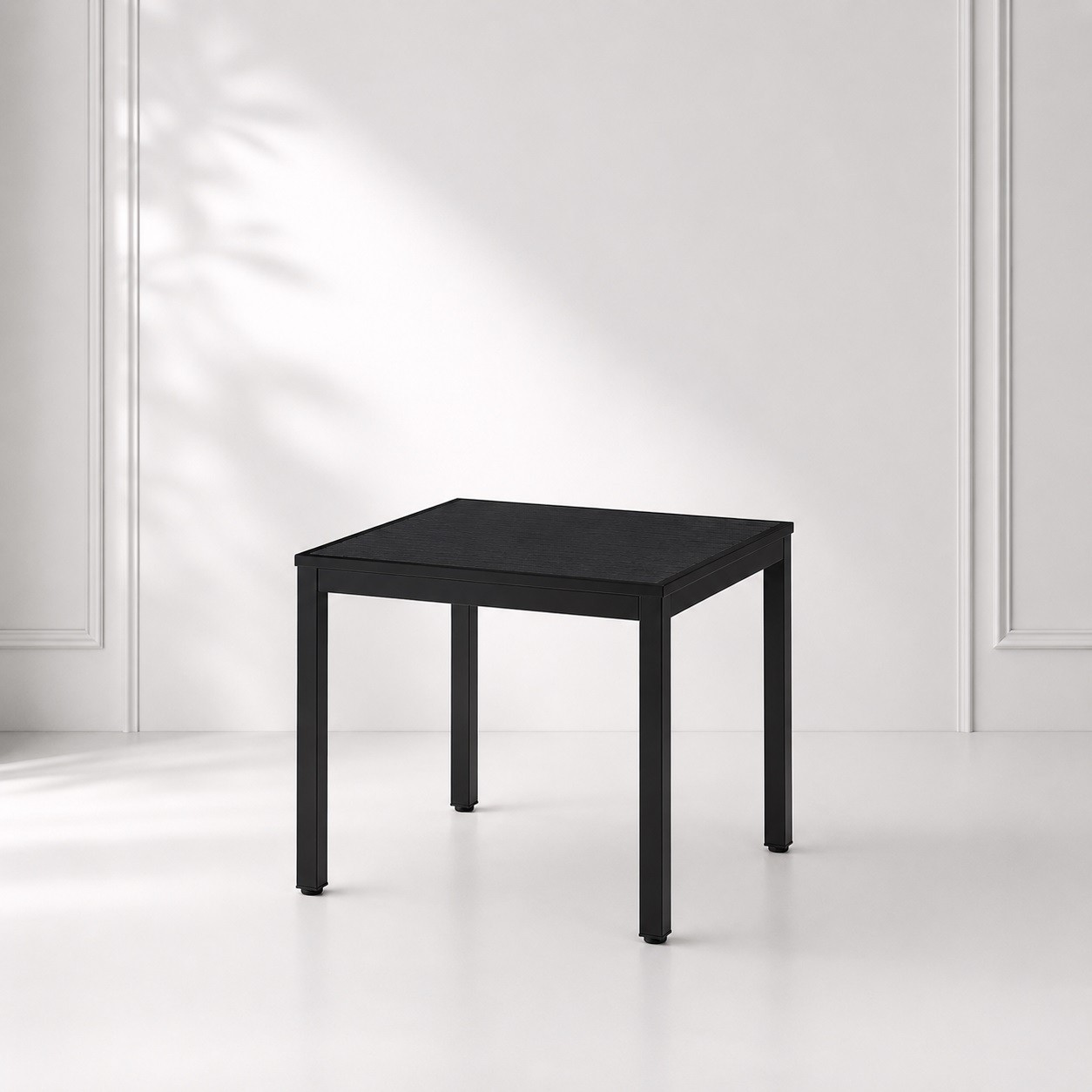 طاوله كافيه مربع F13 BLACK 80*80 طاوله كافيه مربع F13 BLACK 80*80