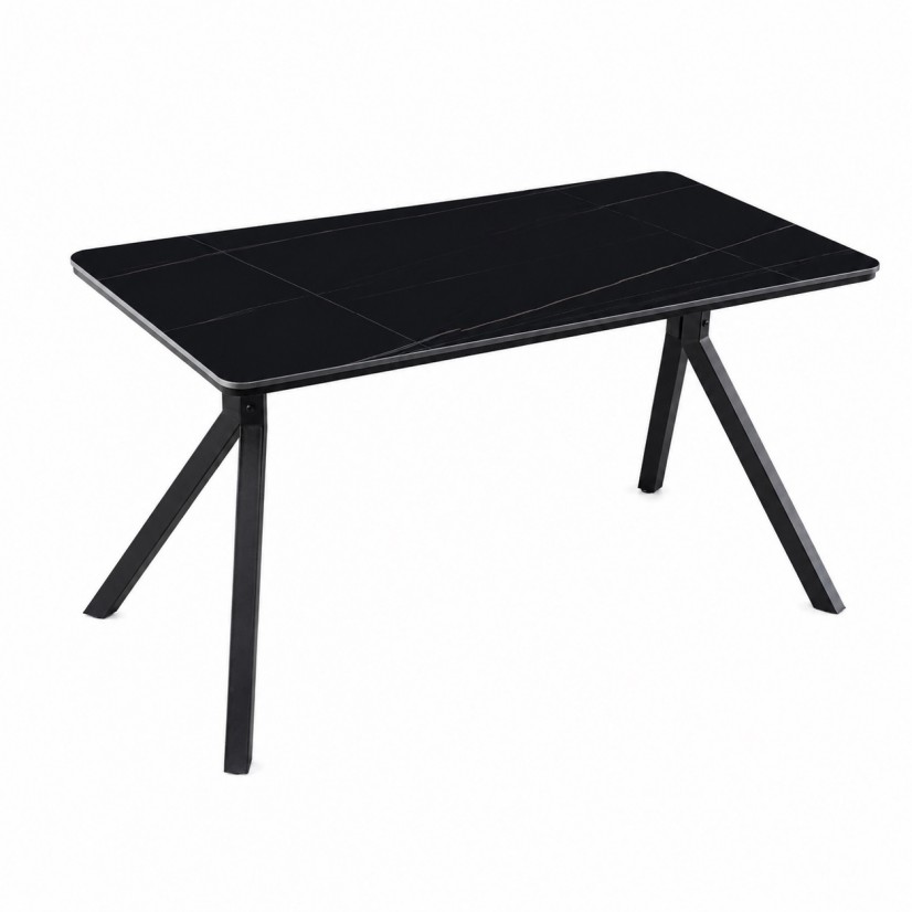 طاوله كافيه مستطيل 130*70 SHT-251 BLACK