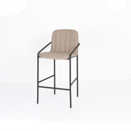 كرسي بار "أطلس" (Atlas Bar Stool) - أناقة اللون البيج  والتصميم النحيف