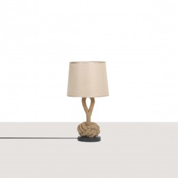 أباجورة "روب-نوت" المكتبية - تصميم الحبل العقدي الريفي